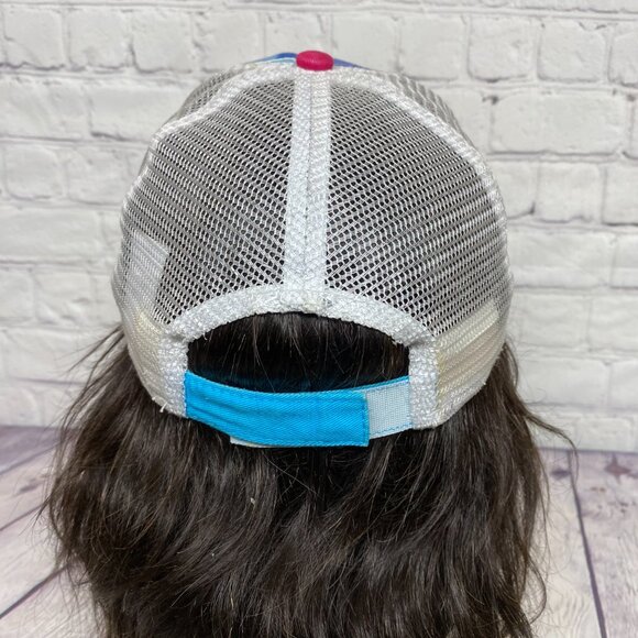 New York Yankees New Era Trucker Hat Mesh Cap Strap Back Multicolor Youth Size - Picture 3 of 9